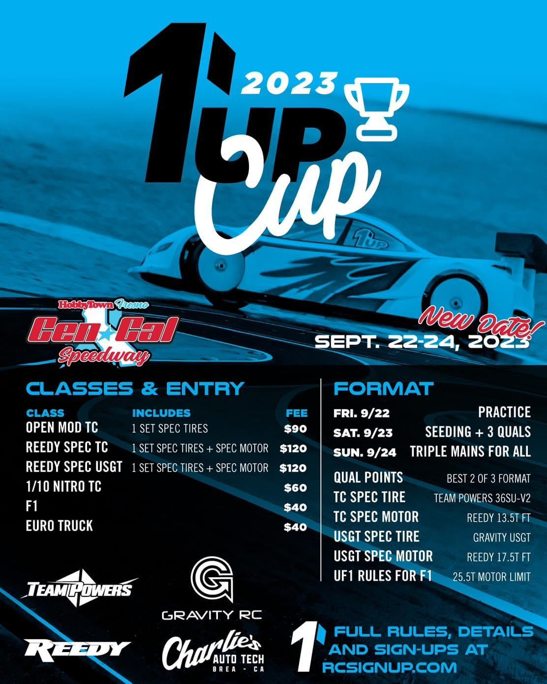 1up Cup Announcement! Get Signed up