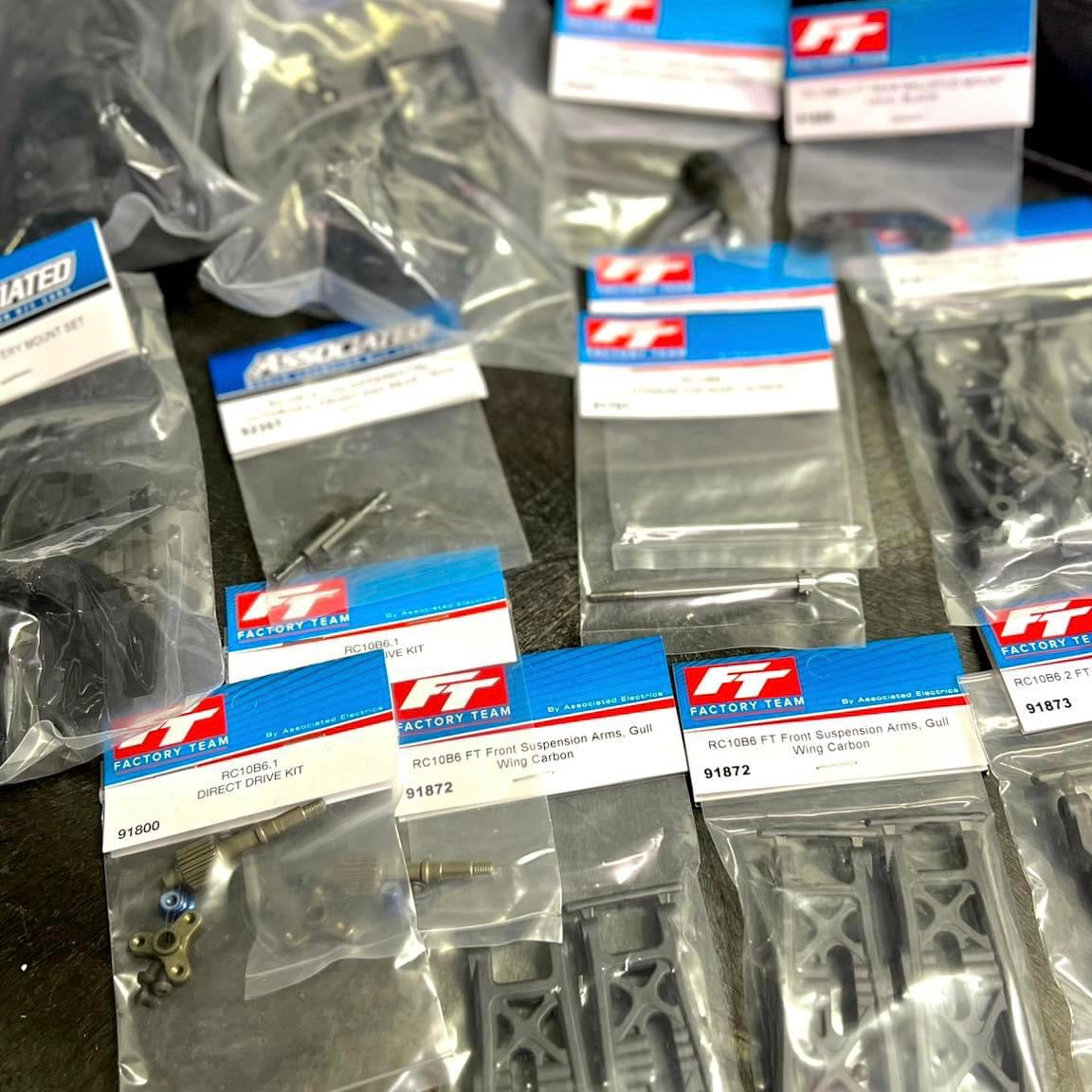 Team Associated Parts Restocked