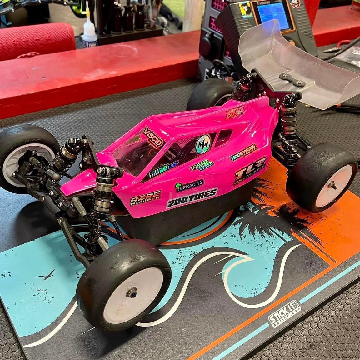 Matthew Williby Getting in some Track Time