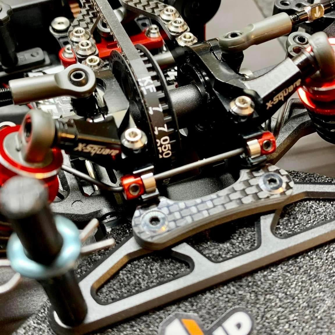 Phil Matthews giving his car the 1up Treatmeant