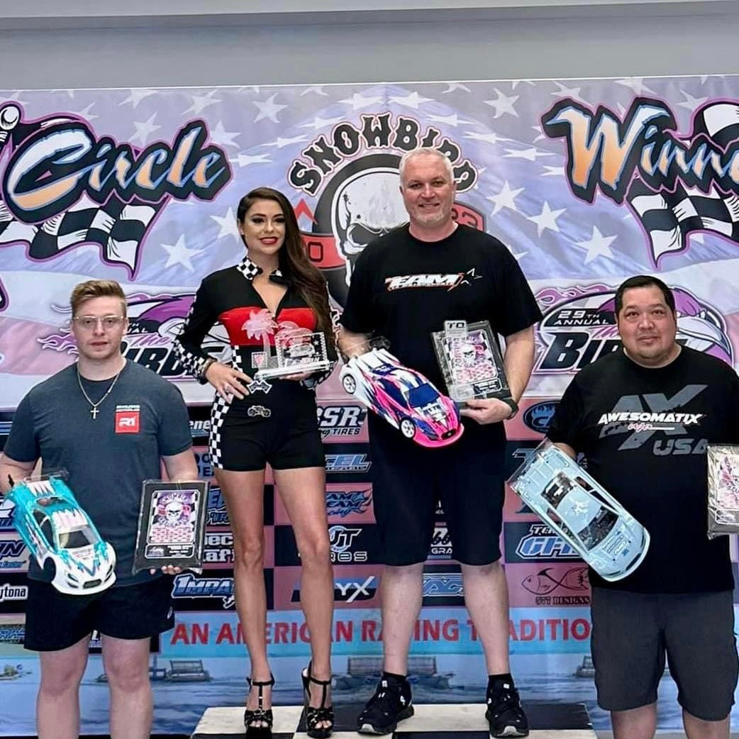 1up Racing Sweeping the Snowbirds