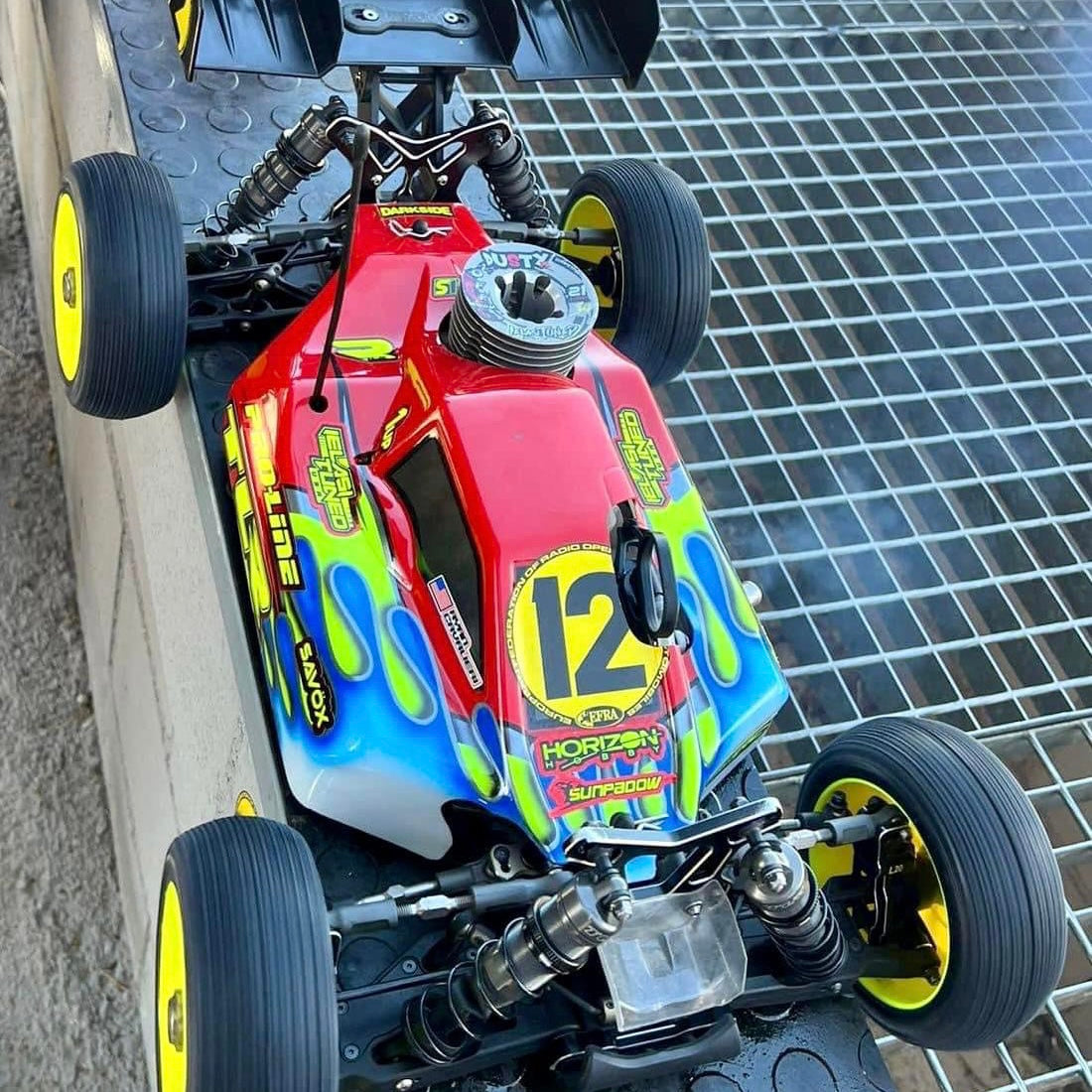 1up Racing Wishing Ryan Cavalieri Good Luck at the 1/8 IFMAR Worlds