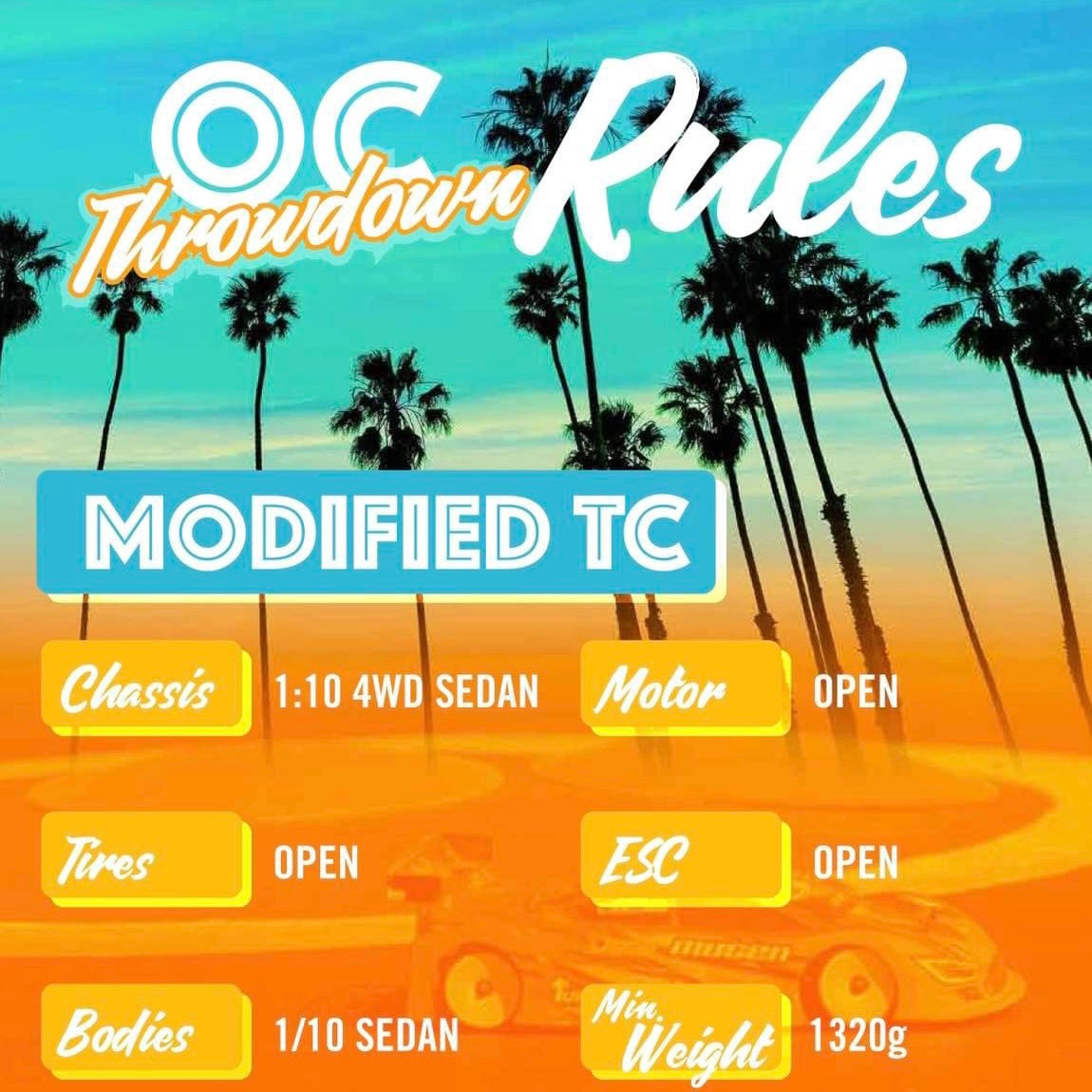 1up OC Throwdown Rules