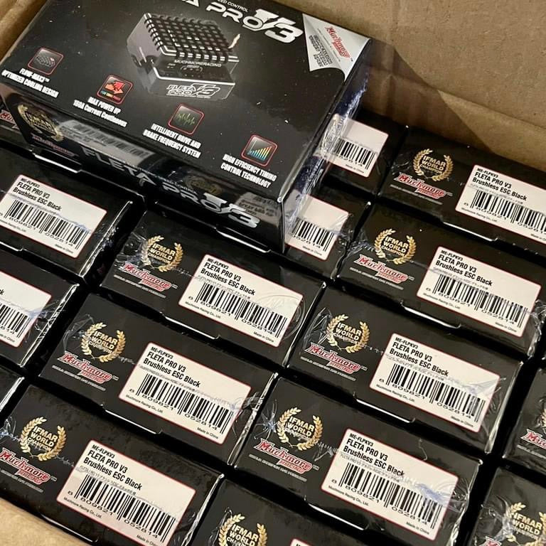 Muchmore FLETA Pro V3 Speed Controls Restocked at 1up Racing