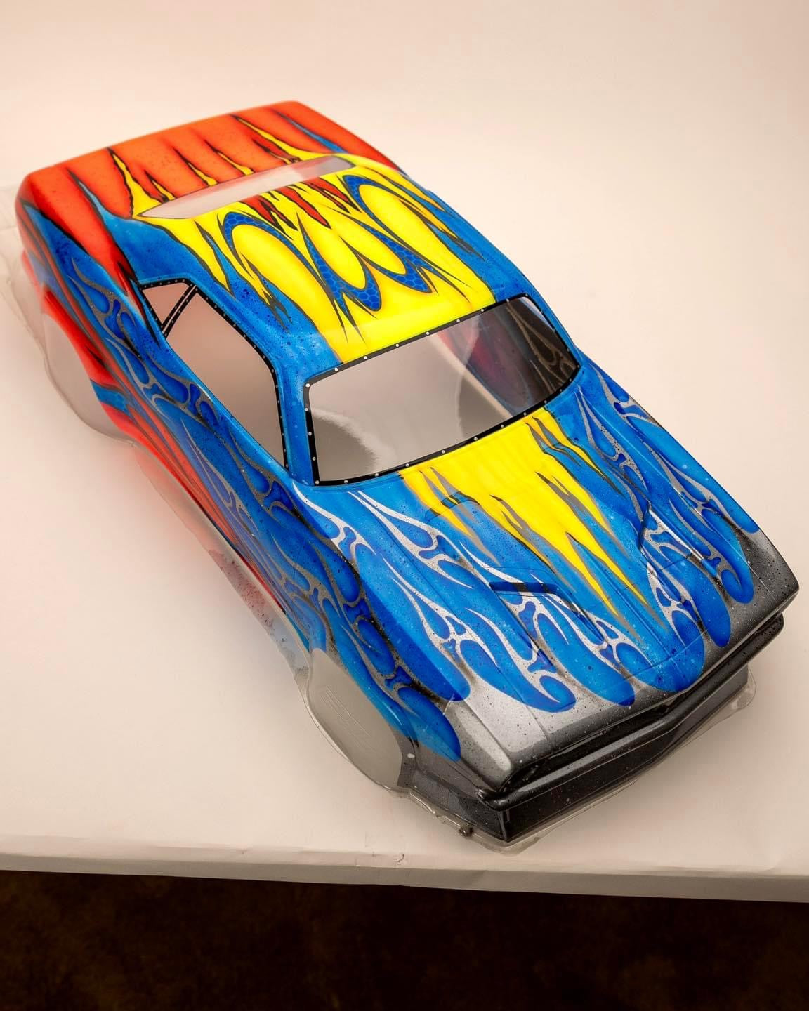 Custom painted drag body