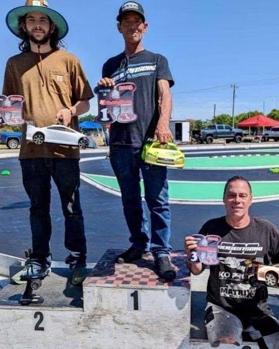 Elias Family Podium at the HobbyTown Shootout