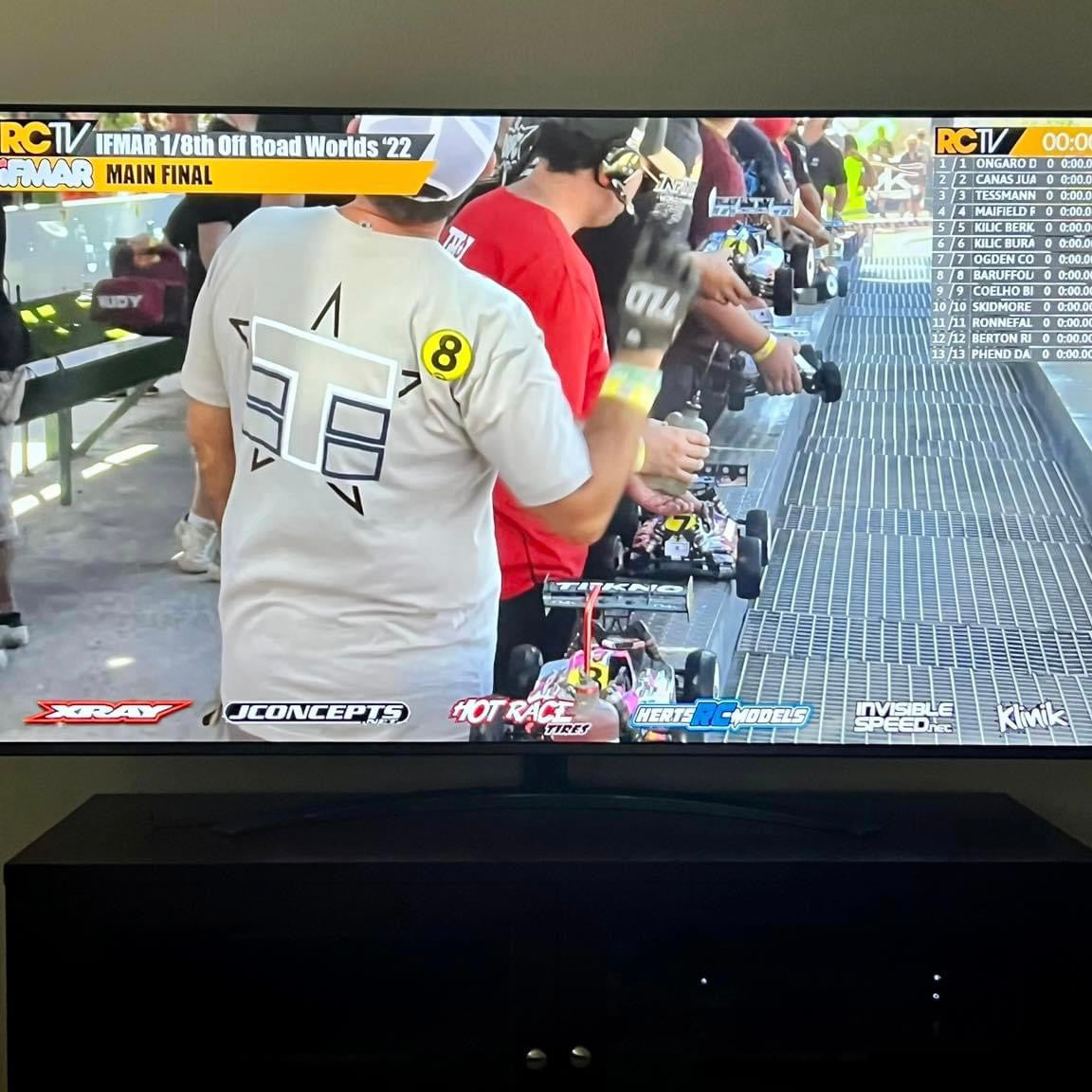 IFMAR World's Final is up Live on RCTV's Youtube