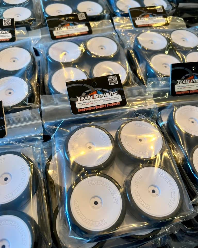 Team Powers tires back in stock