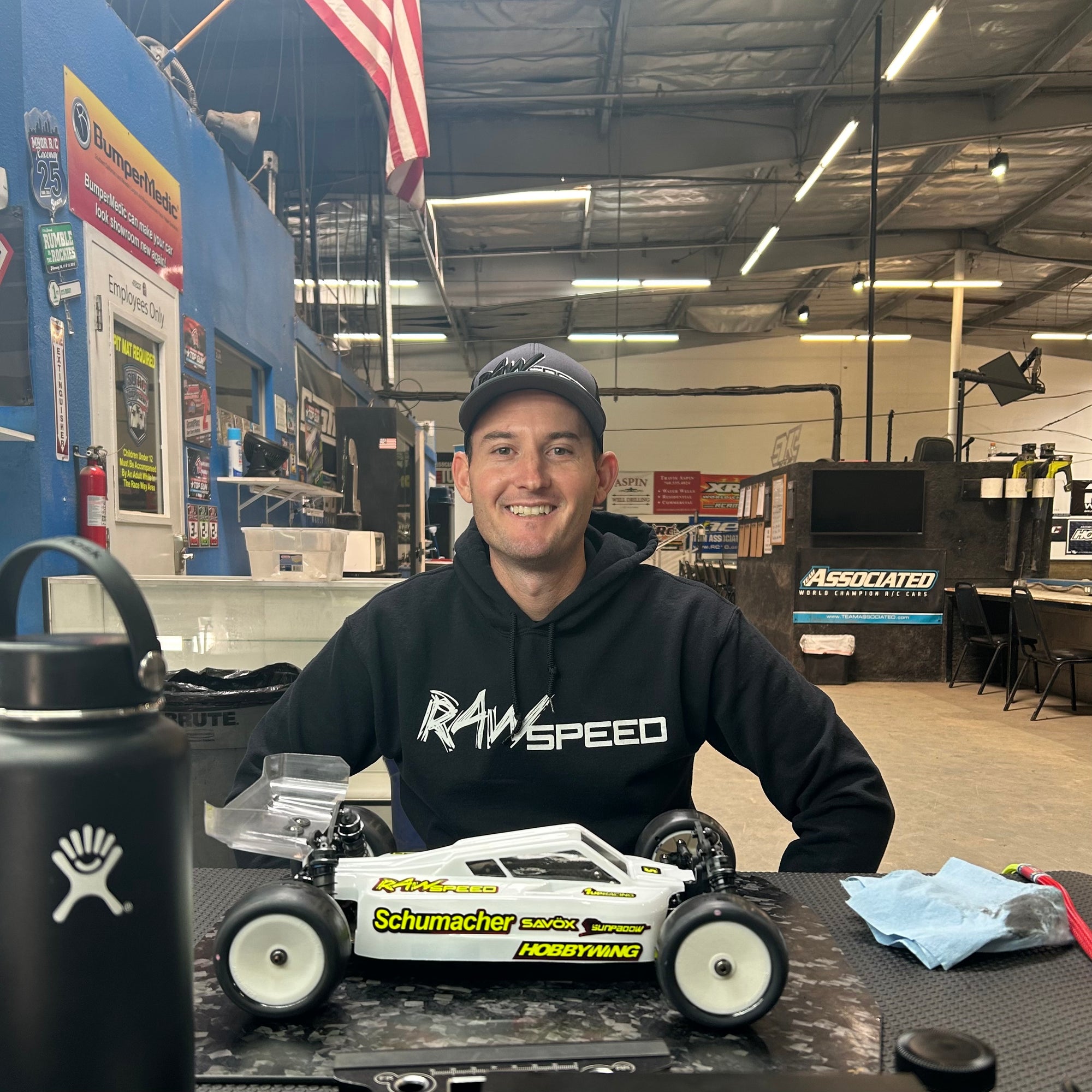 Matty G and Cavalieri Putting in some practice laps at SDRC raceway