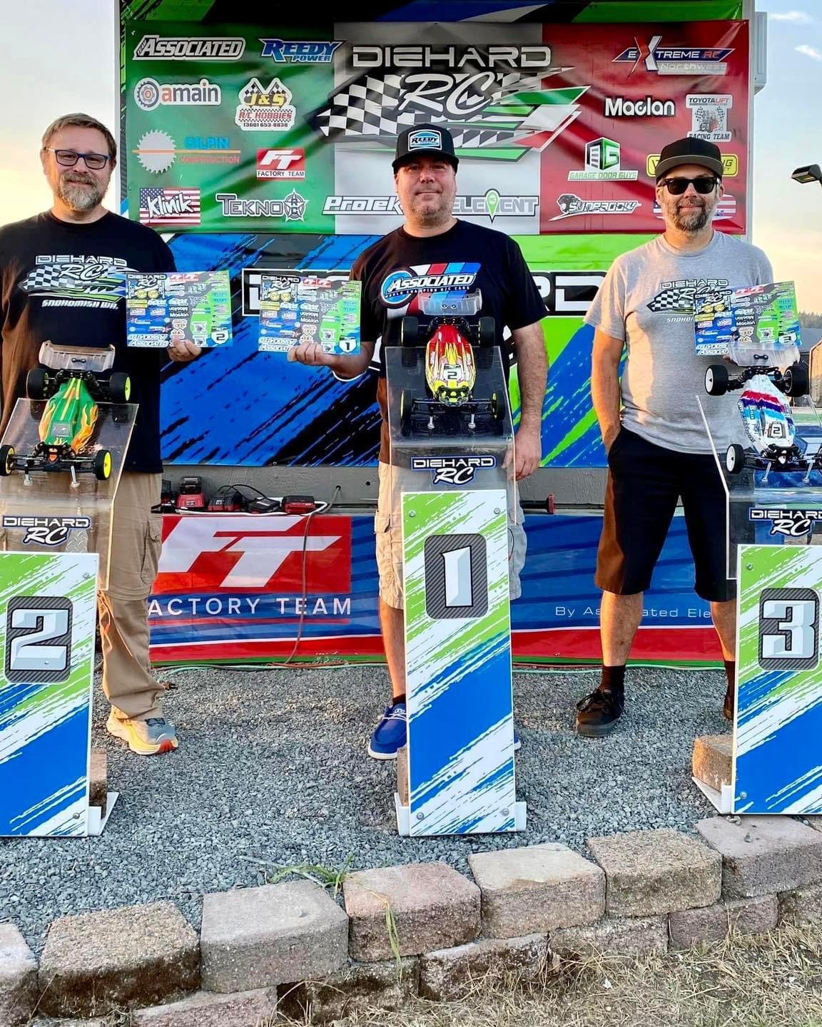 Sean Maybell to the Top Step at Diehard