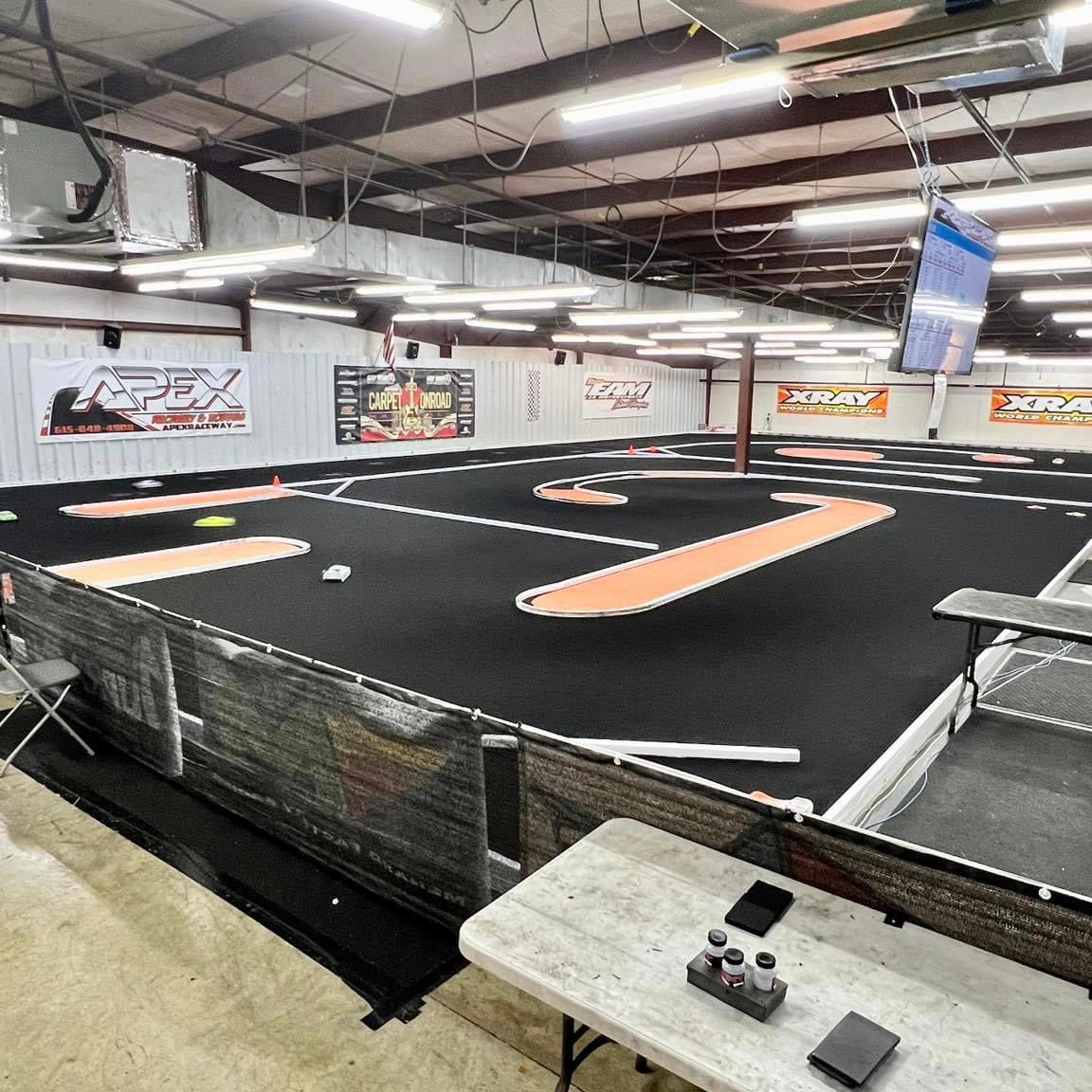 Packed here at APEX Raceway for the ROAR Carpet Nats