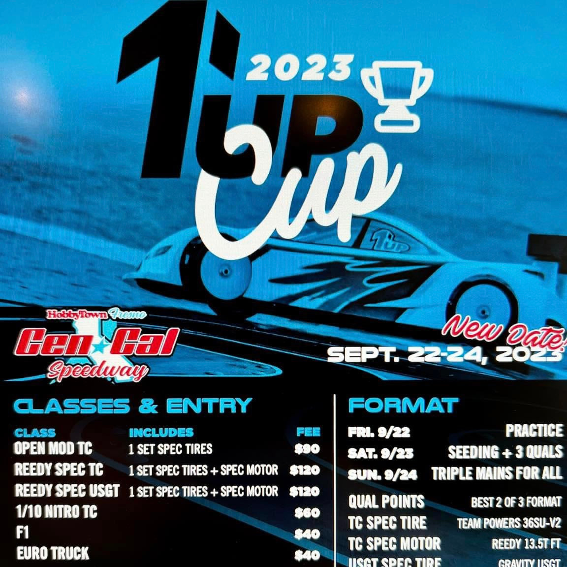 Mark the calendars for the Third Annual 1up Cup