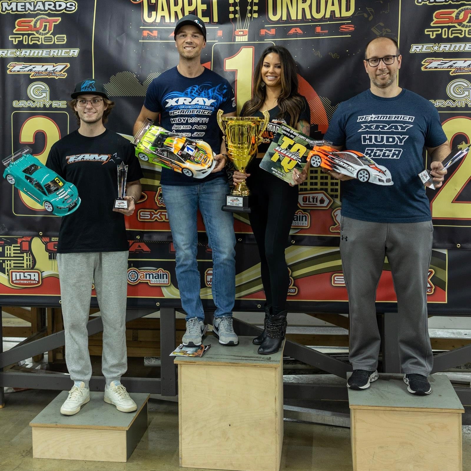 Congrats to all Podium Finishers at the 2023 ROAR Carpet Nationals