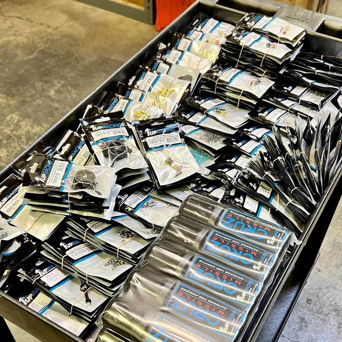 Busy Day in the Office Filling Orders