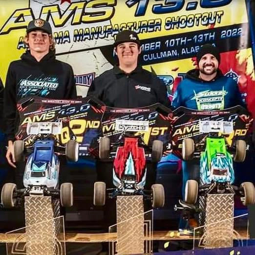 Spencer Klein Taking the dub at AMS 13.0