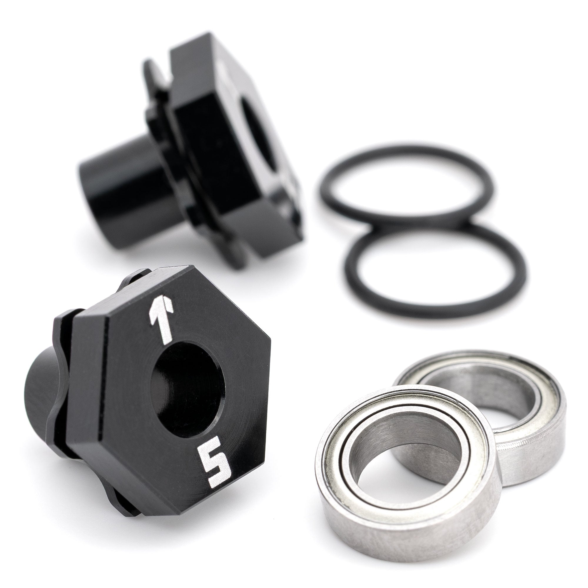 1up Racing DirectHex Hub Axles - AE TC8