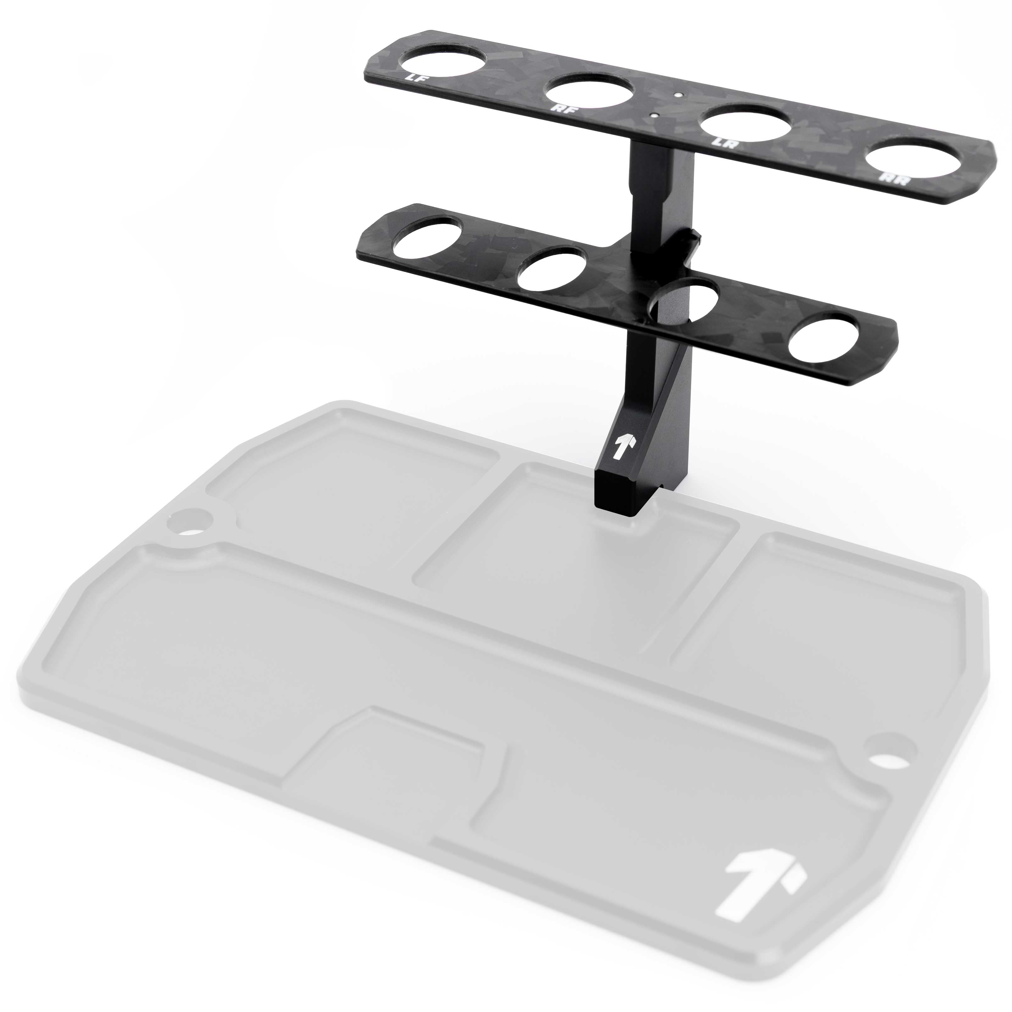 1up Racing Shock Stand for Pro Pit Tray - Off-Road