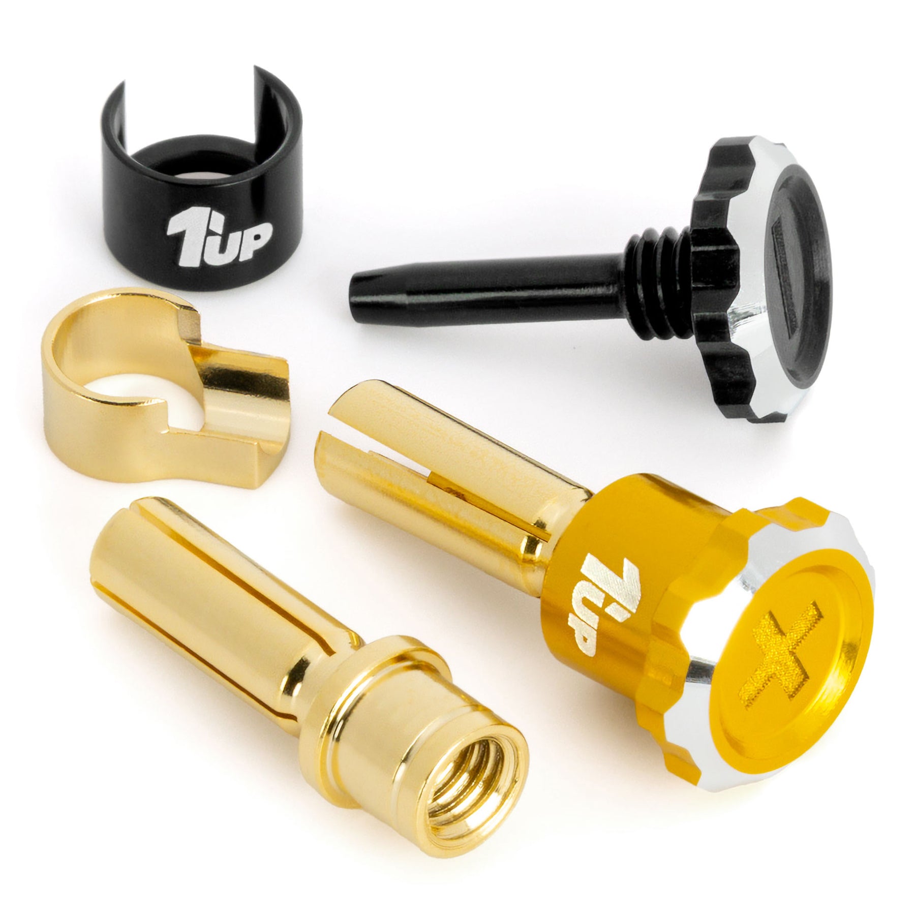1up Racing Lockdown Adjustable Bullet Plugs