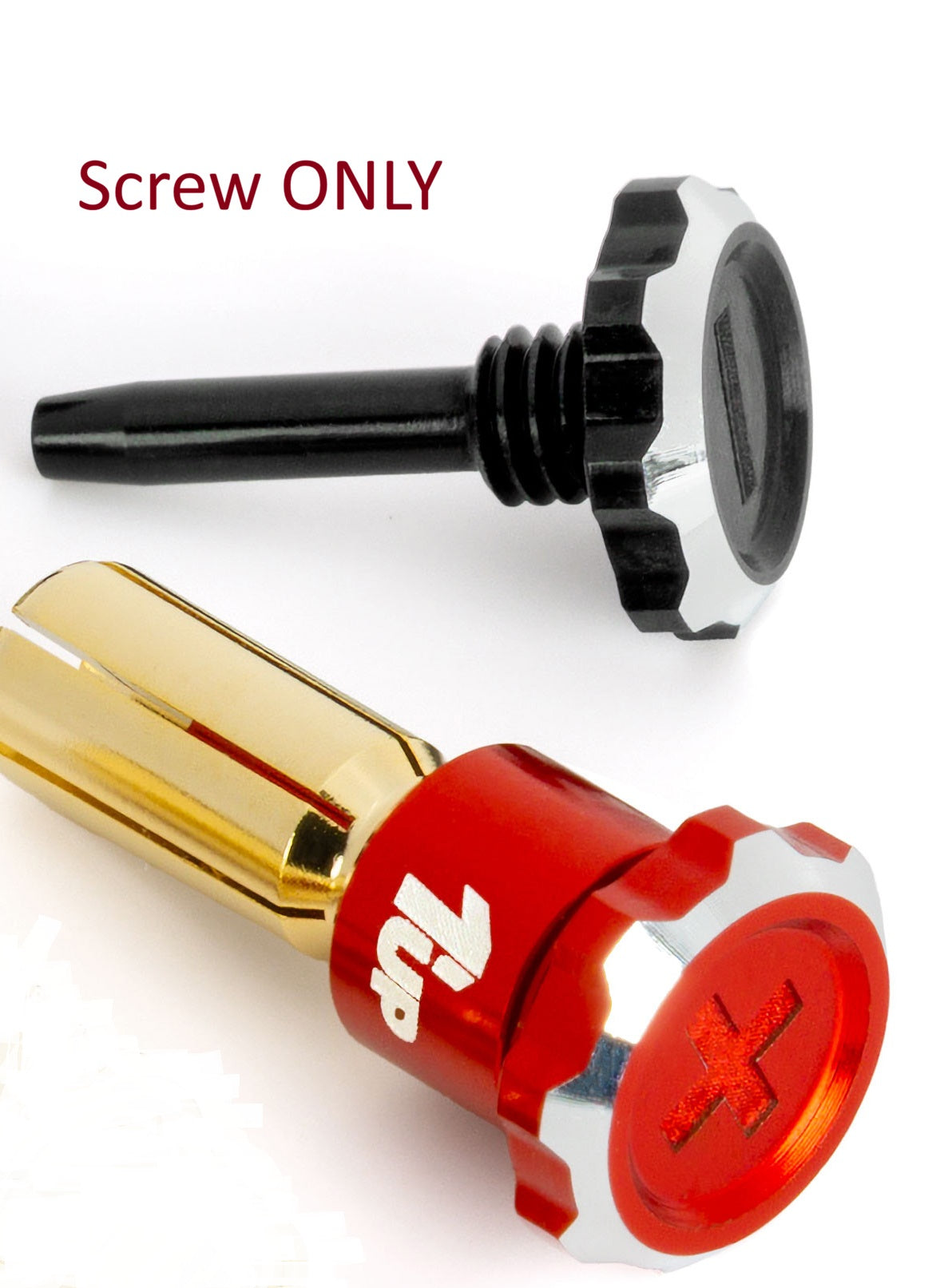 1up Racing Lockdown Adjustable Bullet Plugs - Thumb Screw Only