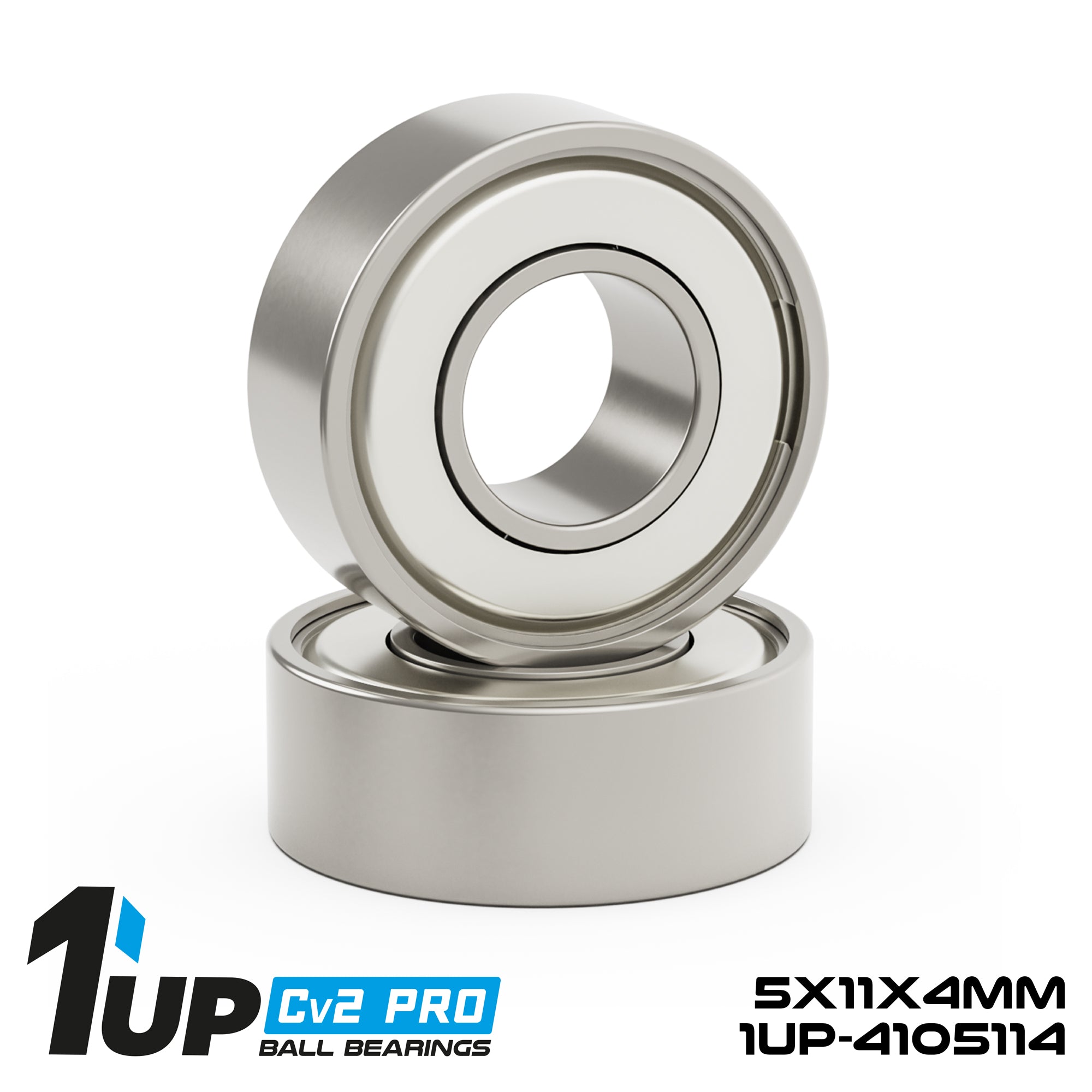 1up Racing Cv2 Pro Hybrid-Ceramic Ball Bearings