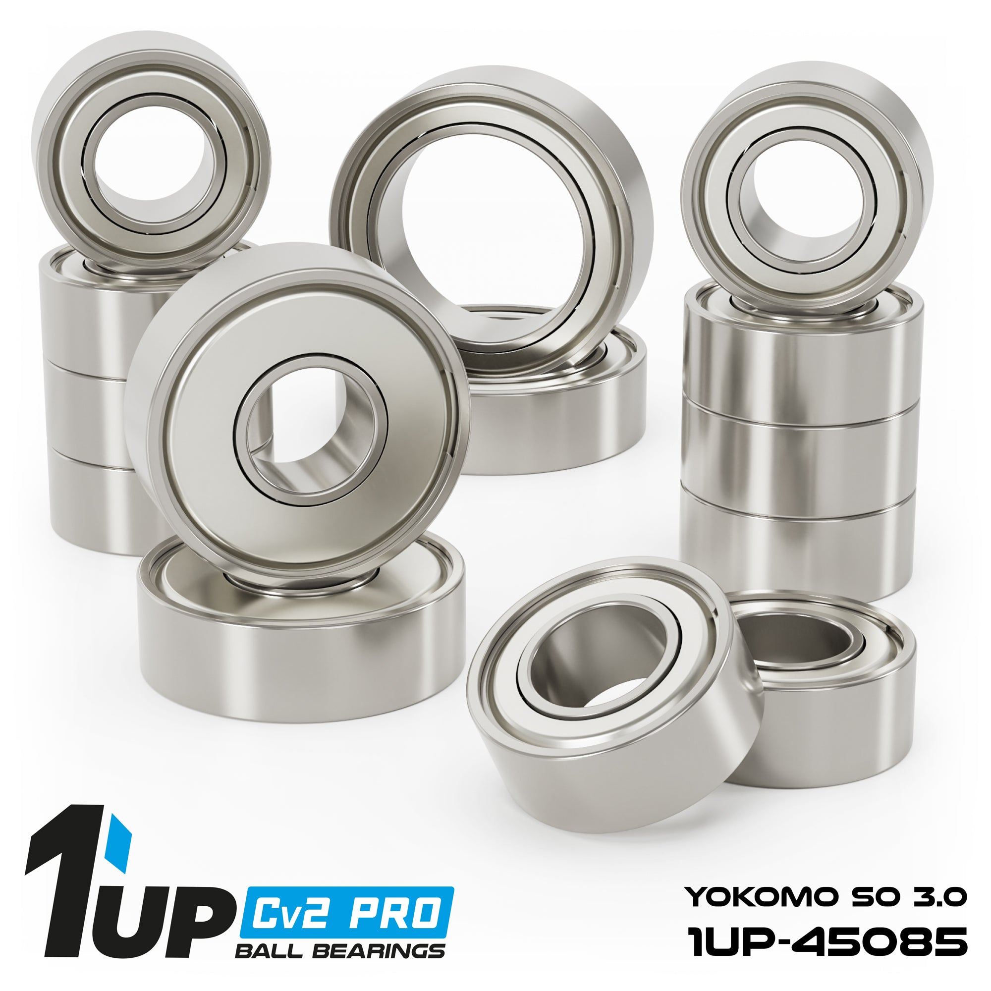 1up Racing Cv2 Pro Ball Bearing Set - Yokomo SO 3.0