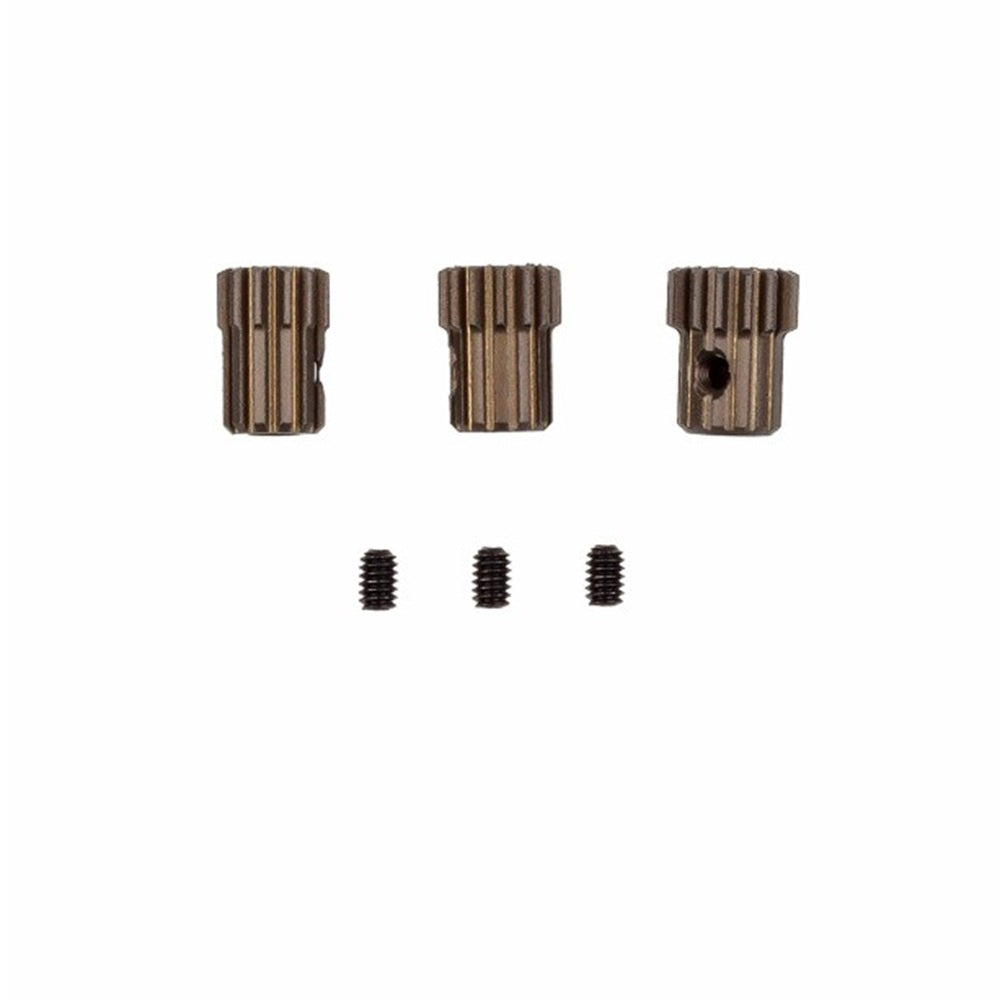 Team Associated RC28R Ft Aluminum 1:28 Scale Pinion Gear Set, 12-14 Tooth - 64p