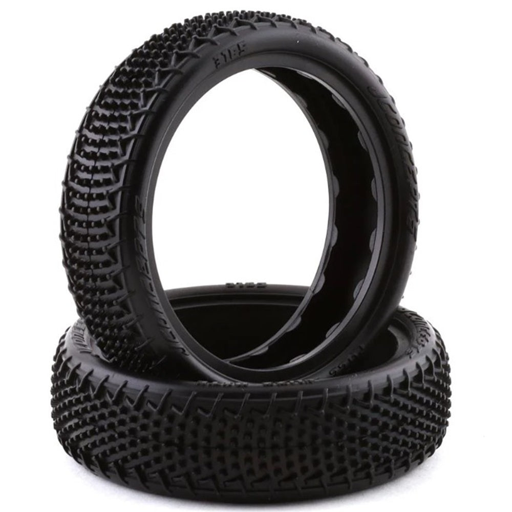 JConcepts Fuzz Bite LP 2.2" 2WD Front Buggy Carpet Tires (2) (Pink)