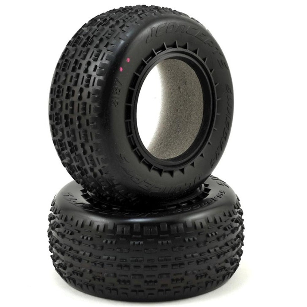 JConcepts Swaggers Short Course Front Carpet Tires (2) (Pink)