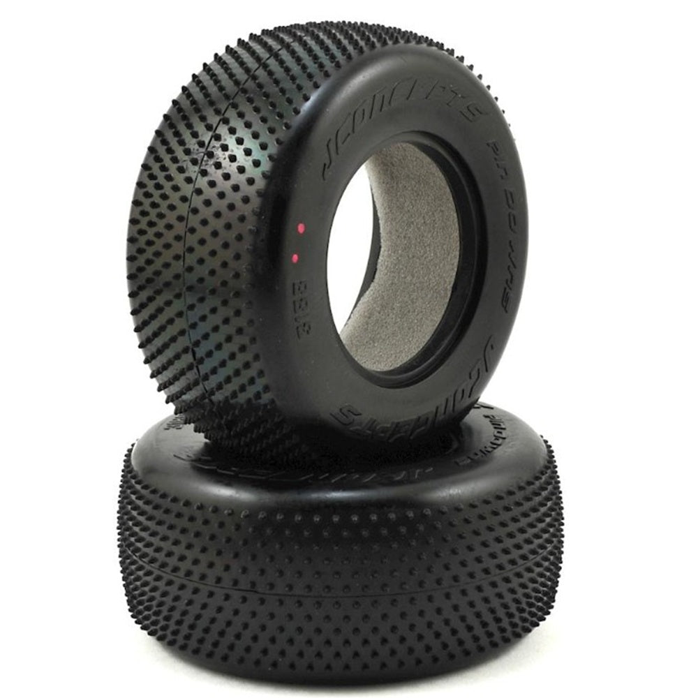 JConcepts Pin Downs Short Course Carpet Tires (2) (Pink)