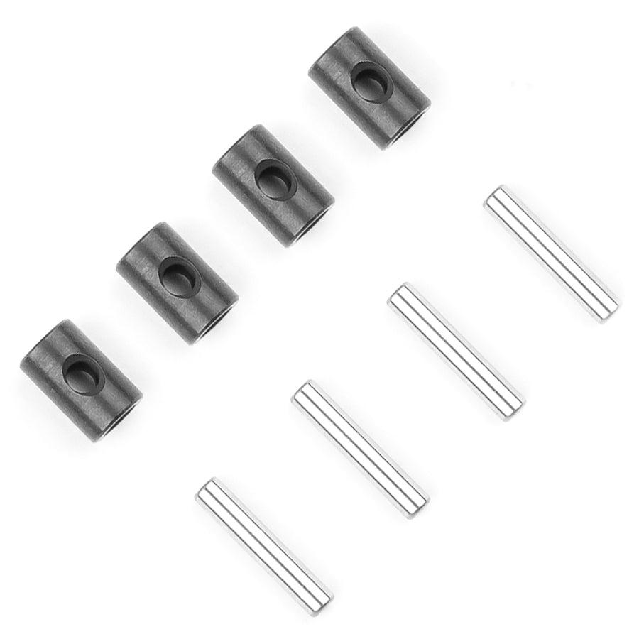 Team Associated RC10TC8 DCV Coupler Tubes and Cross Pins