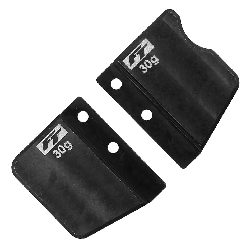FT RC10TC8 Steel Front And Rear Shorty Battery Weight Set - 60g
