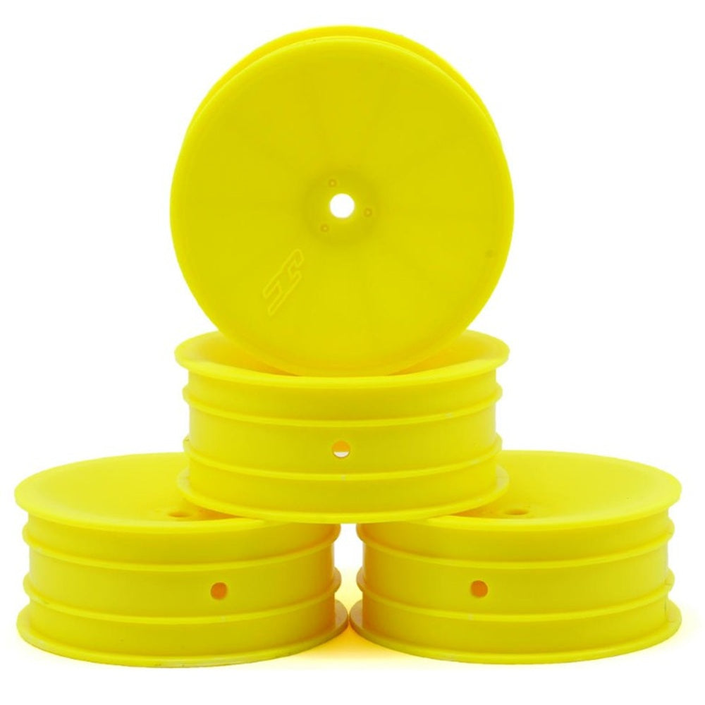 JConcepts Mono 2.2 Front Wheels (Yellow) (4) (B7.1D)