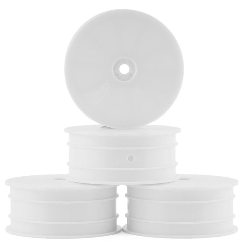 JConcepts Mono 2.2 4WD Front Buggy Wheels (White) (4) (B84)