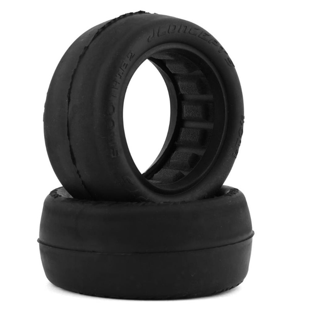 JConcepts Smoothie 2 2.2" 4WD Front Buggy Tires (2) (Silver)