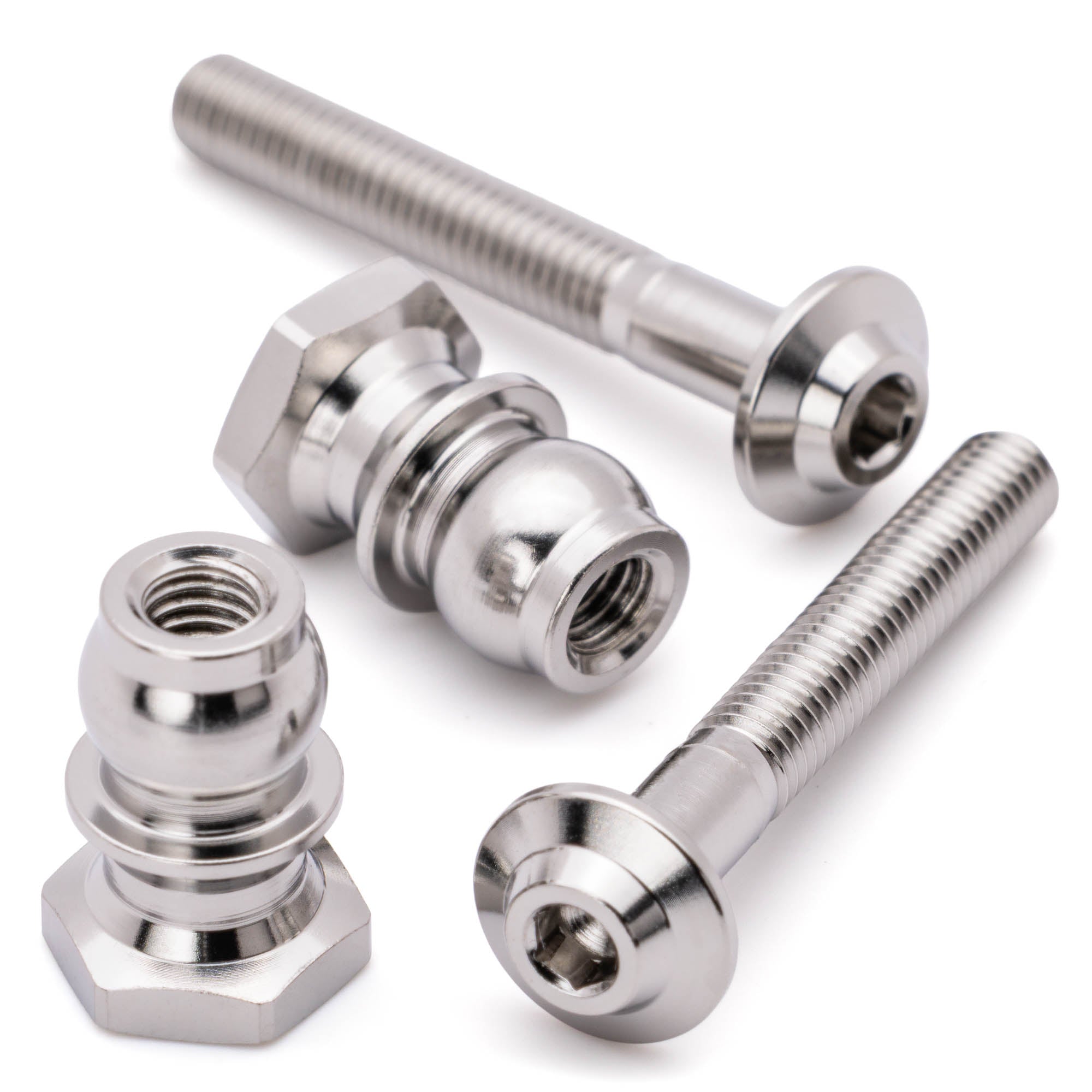 1up Racing Pro Duty Titanium Upper Shock Mounts