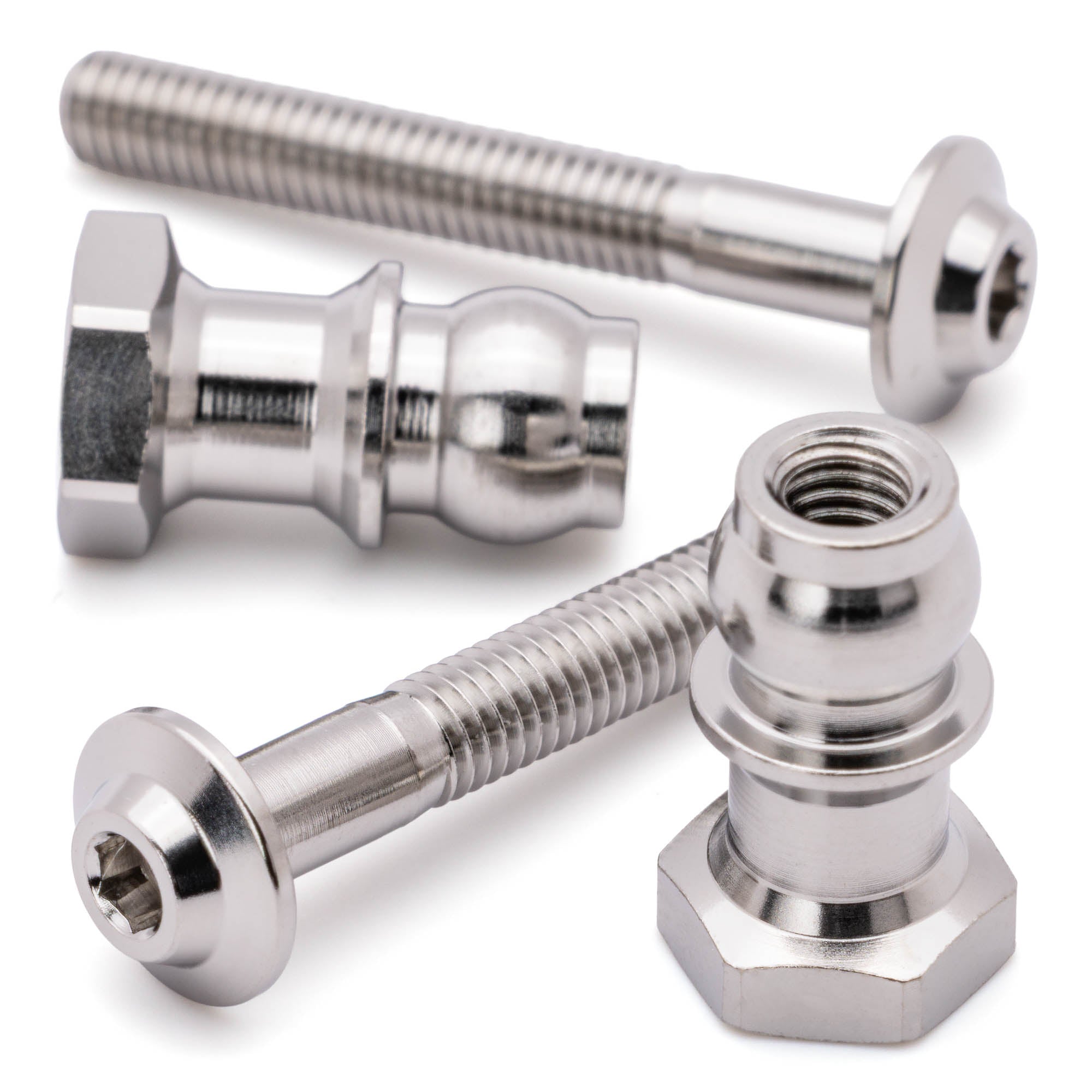 1up Racing Pro Duty Titanium Upper Shock Mounts