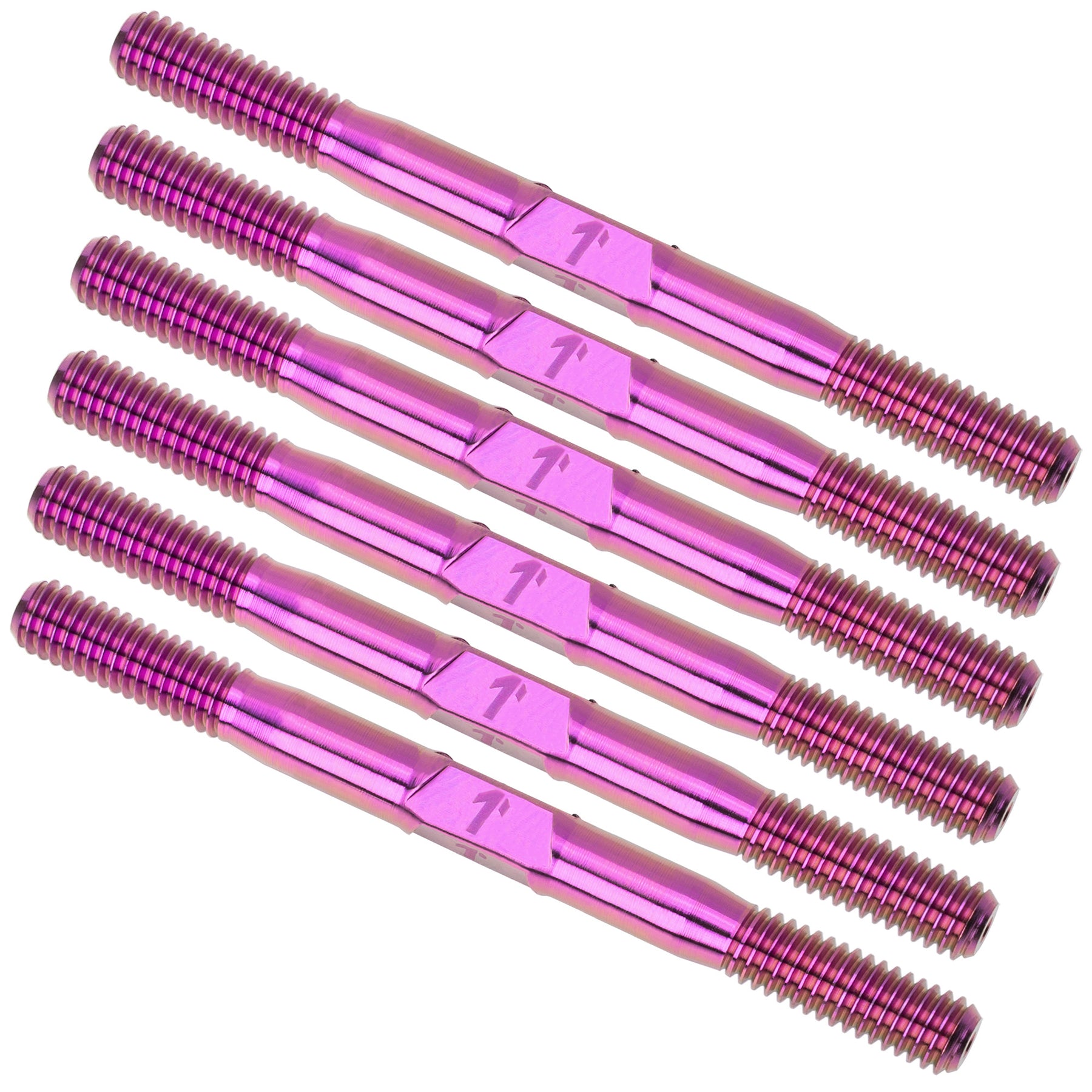 1up Racing Pro Duty Titanium Turnbuckle Set - AE RC10B7