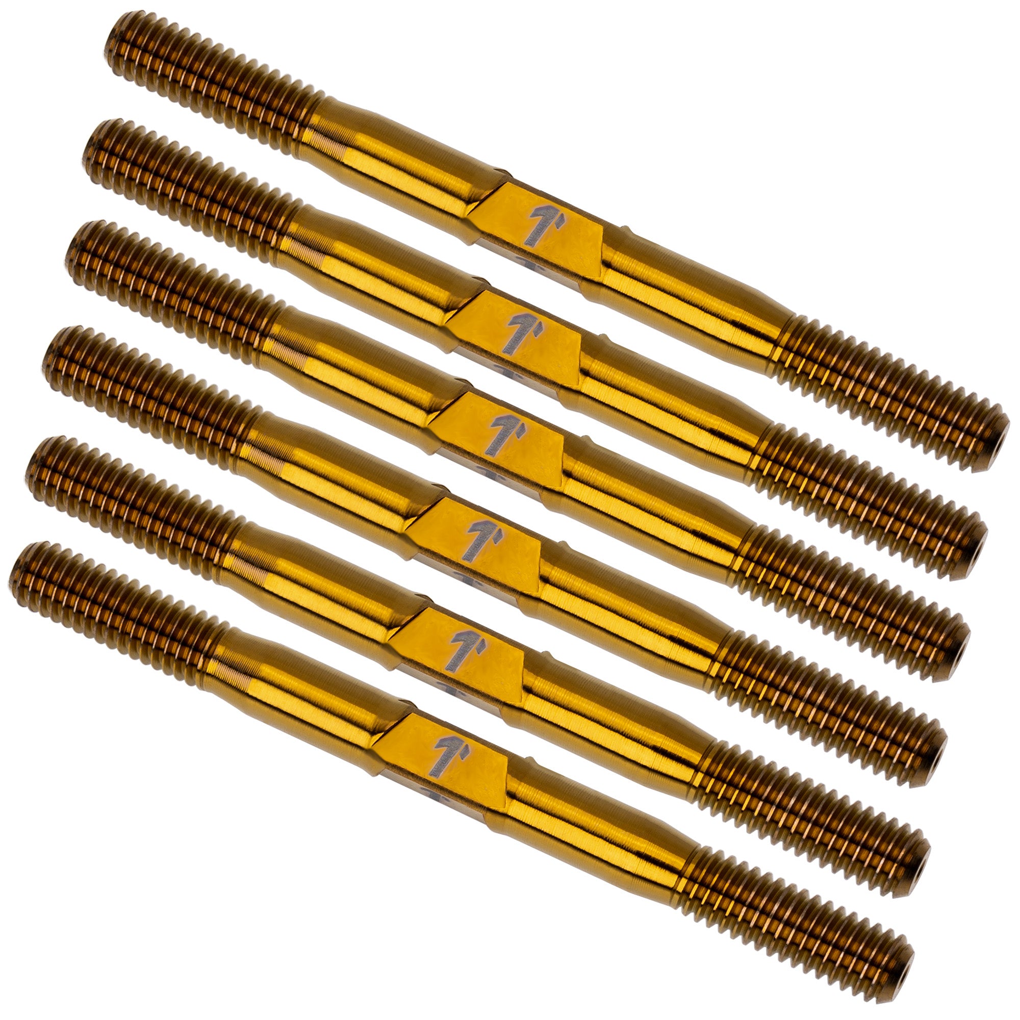 1up Racing Pro Duty Titanium Turnbuckle Set - AE RC10T6.4/SC6.4