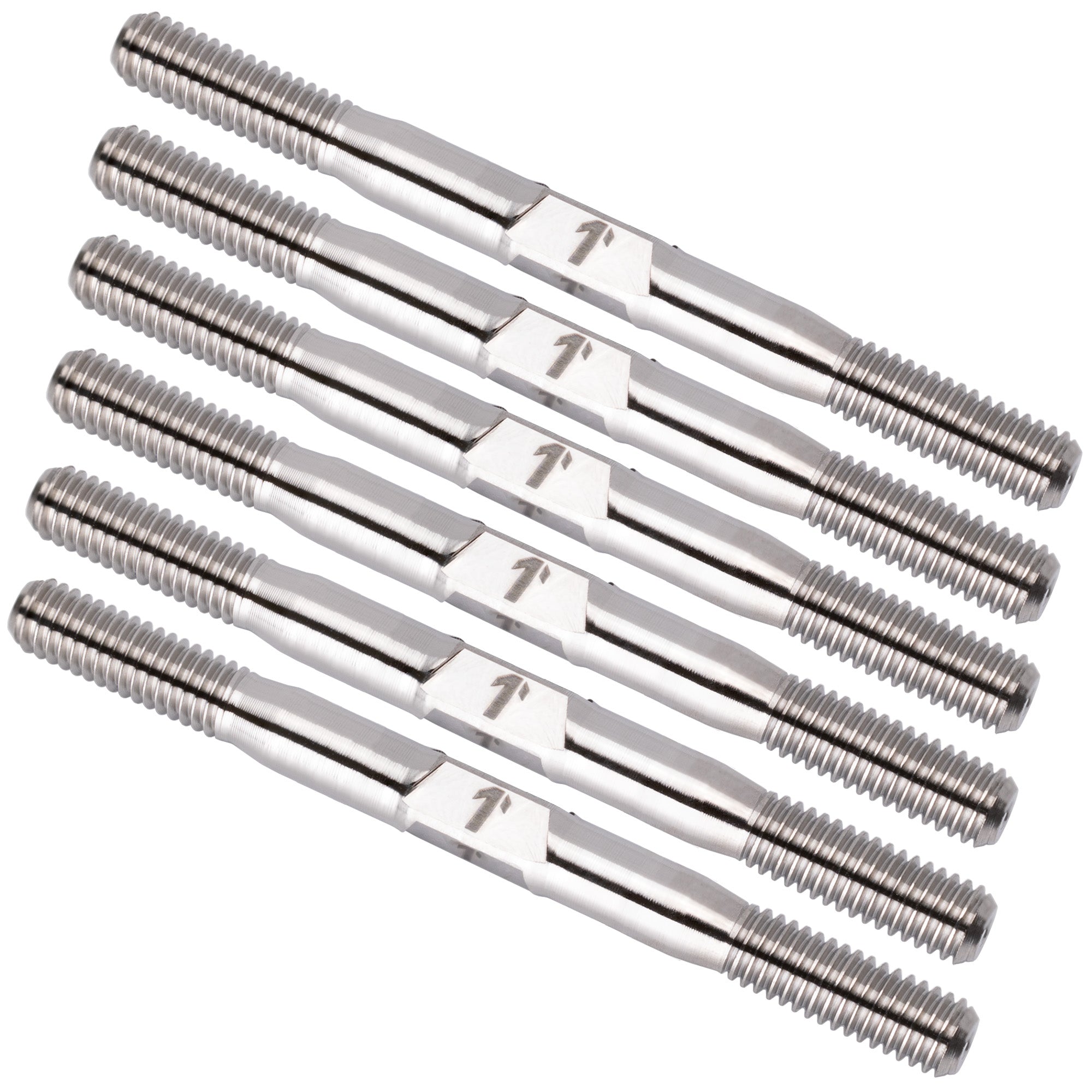 1up Racing Pro Duty Titanium Turnbuckle Set - AE RC10B7