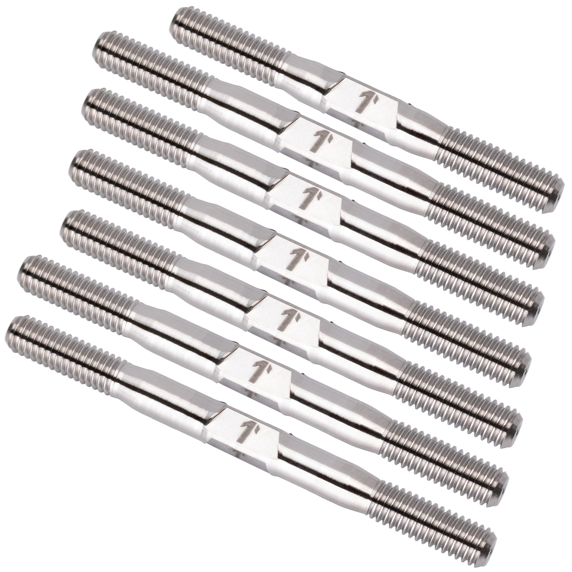 1up Racing Pro Duty Titanium Turnbuckle Set - AE RC10B74.2