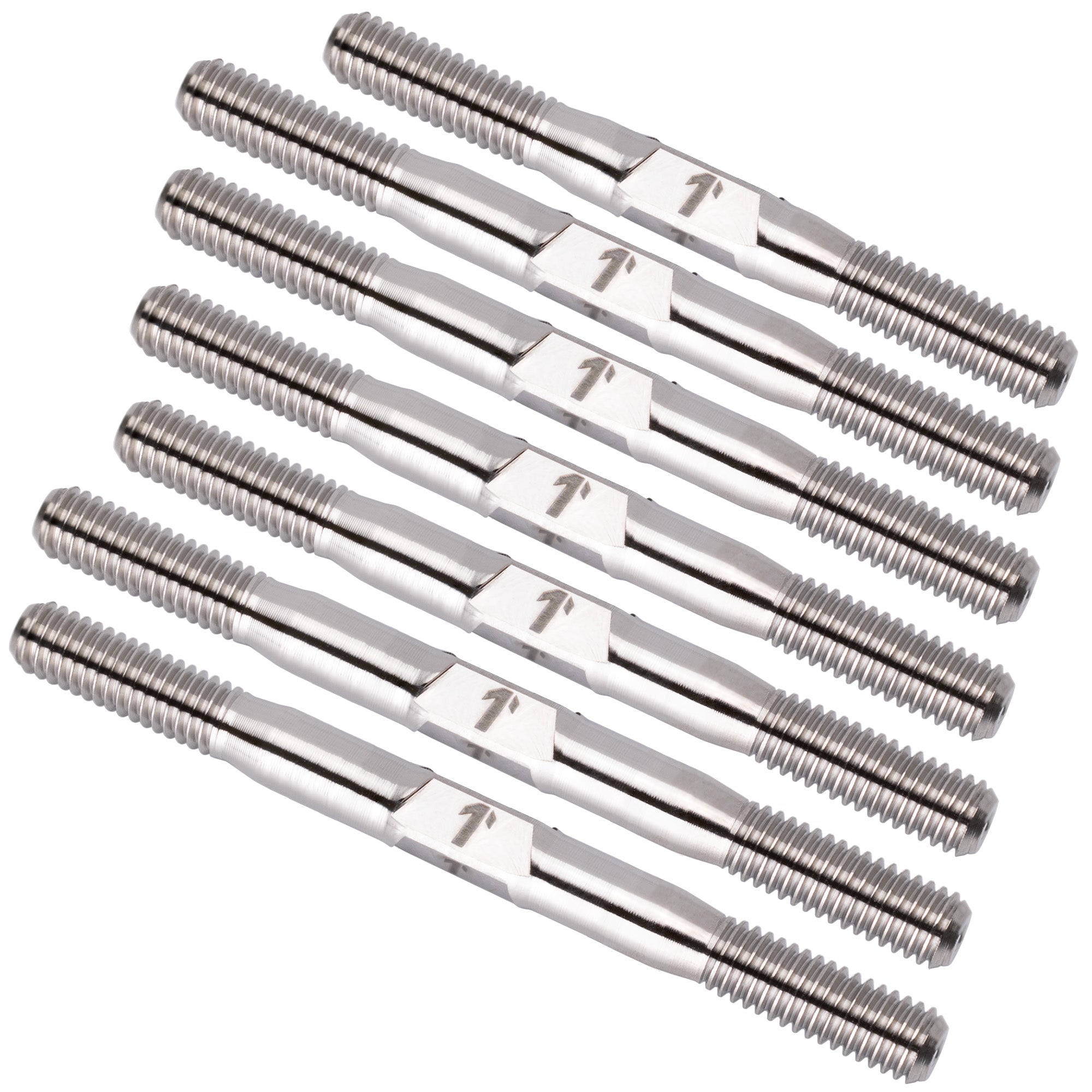 1up Racing Pro Duty Titanium Turnbuckle Set - AE RC10 Factory Team