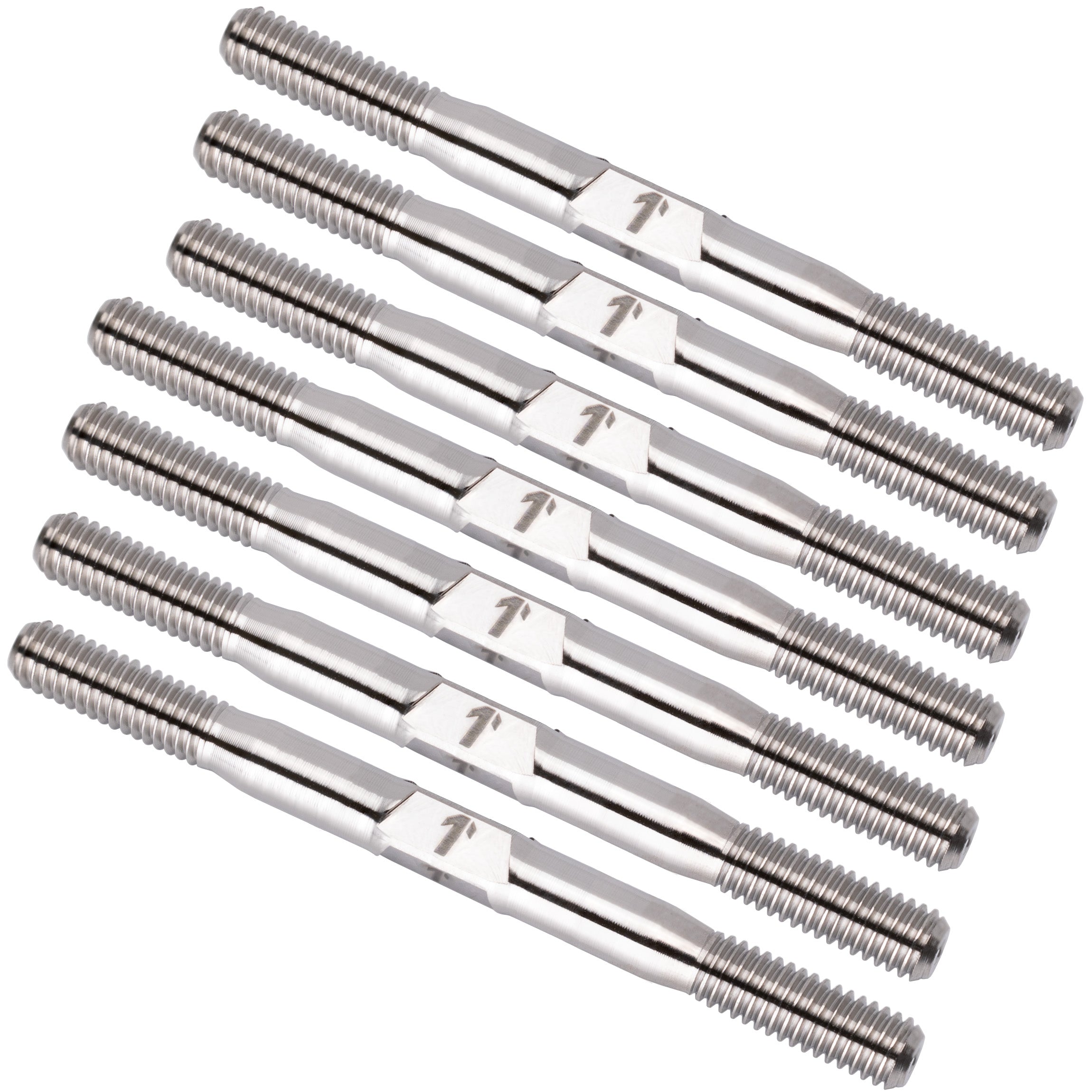 1up Racing Pro Duty Titanium Turnbuckle Set - TLR 22X-4 2.0 AC/DC