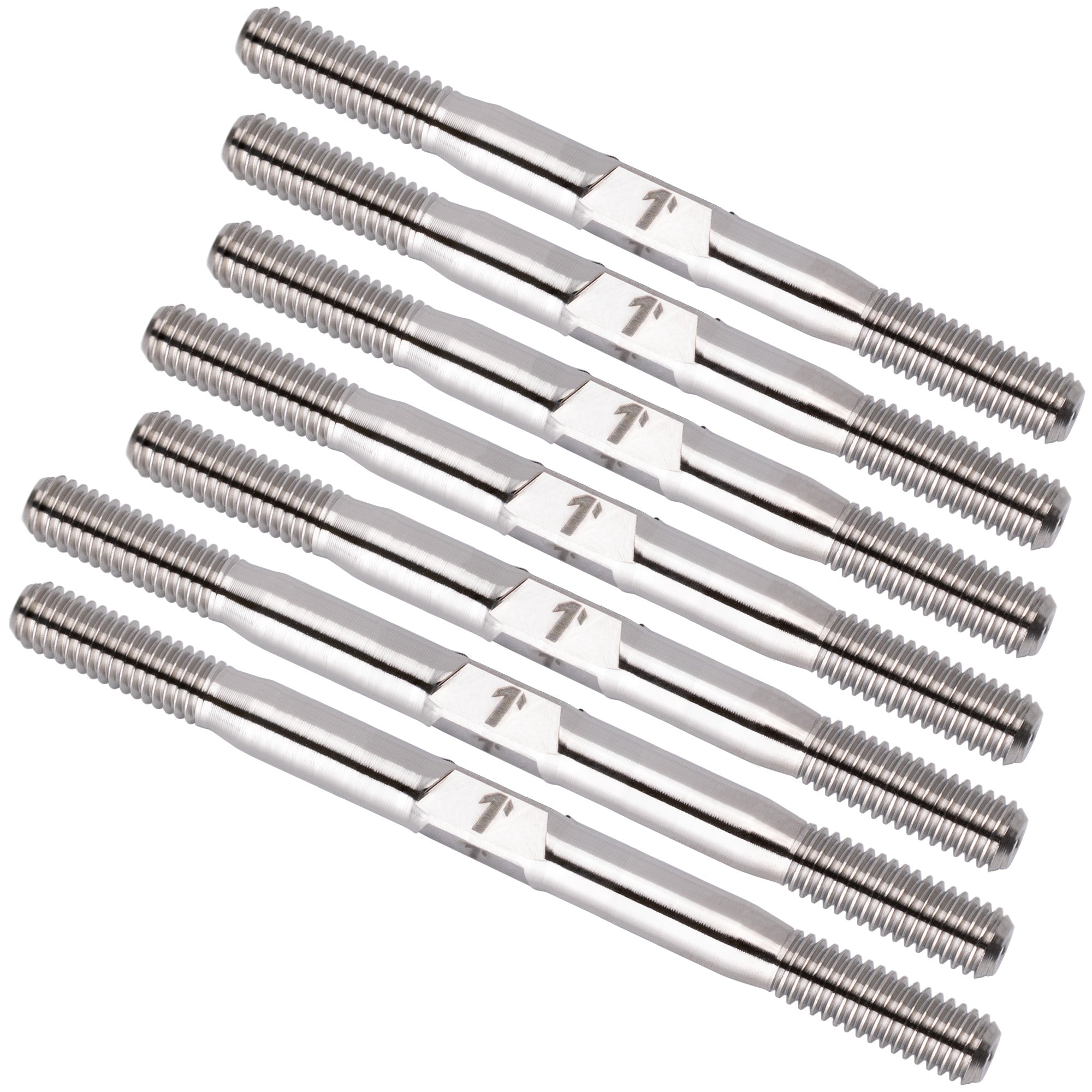 1up Racing Pro Duty Titanium Turnbuckle Set - XRAY XB4 '24
