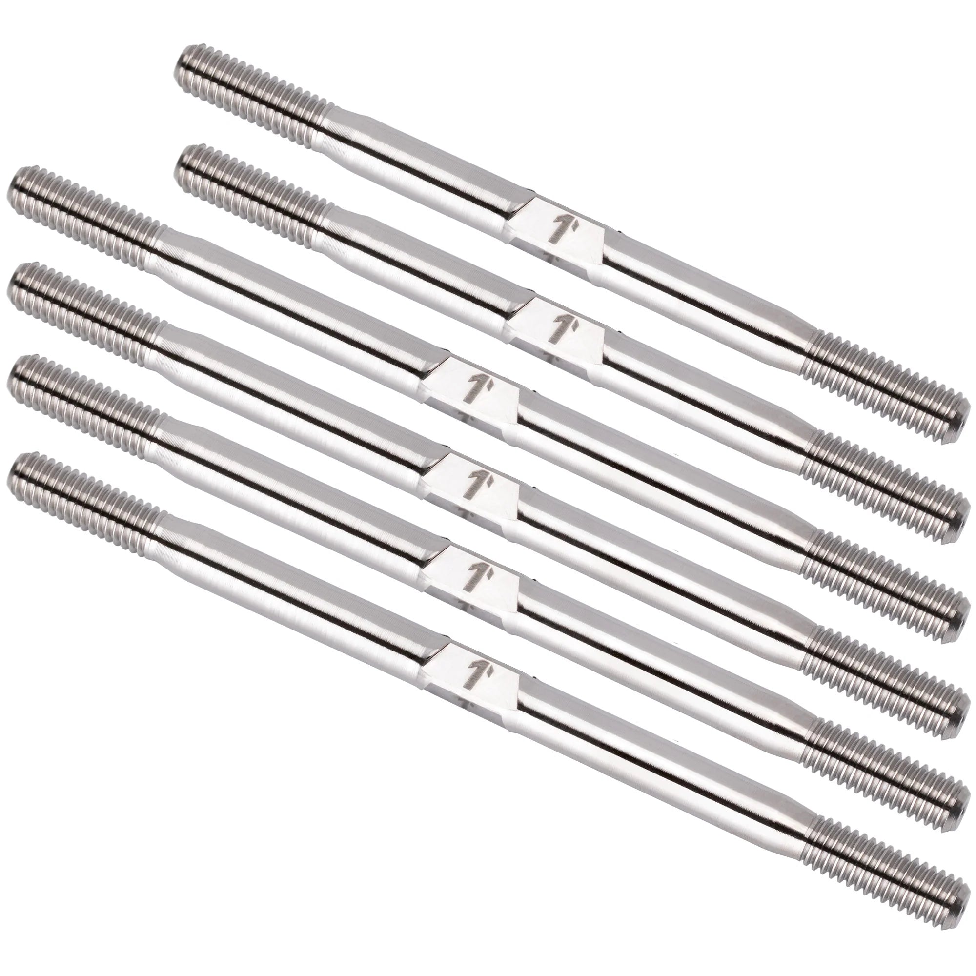 1up Racing Pro Duty Titanium Turnbuckle Set - AE T7 & SC7