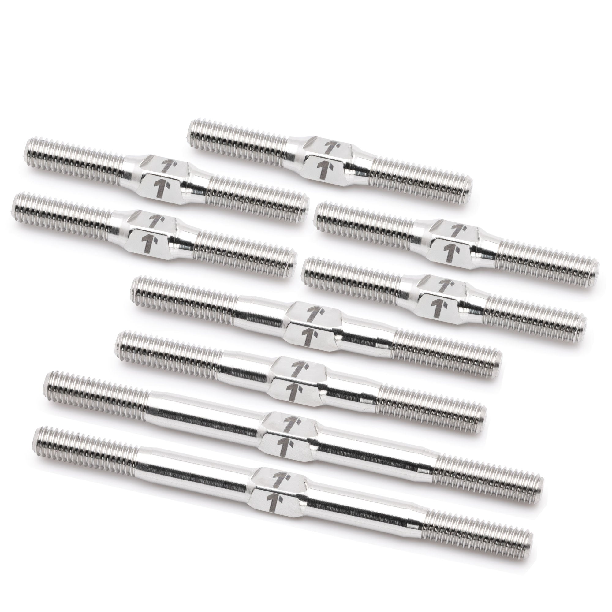 1up Racing Pro Duty Titanium Turnbuckle Set - AE TC8