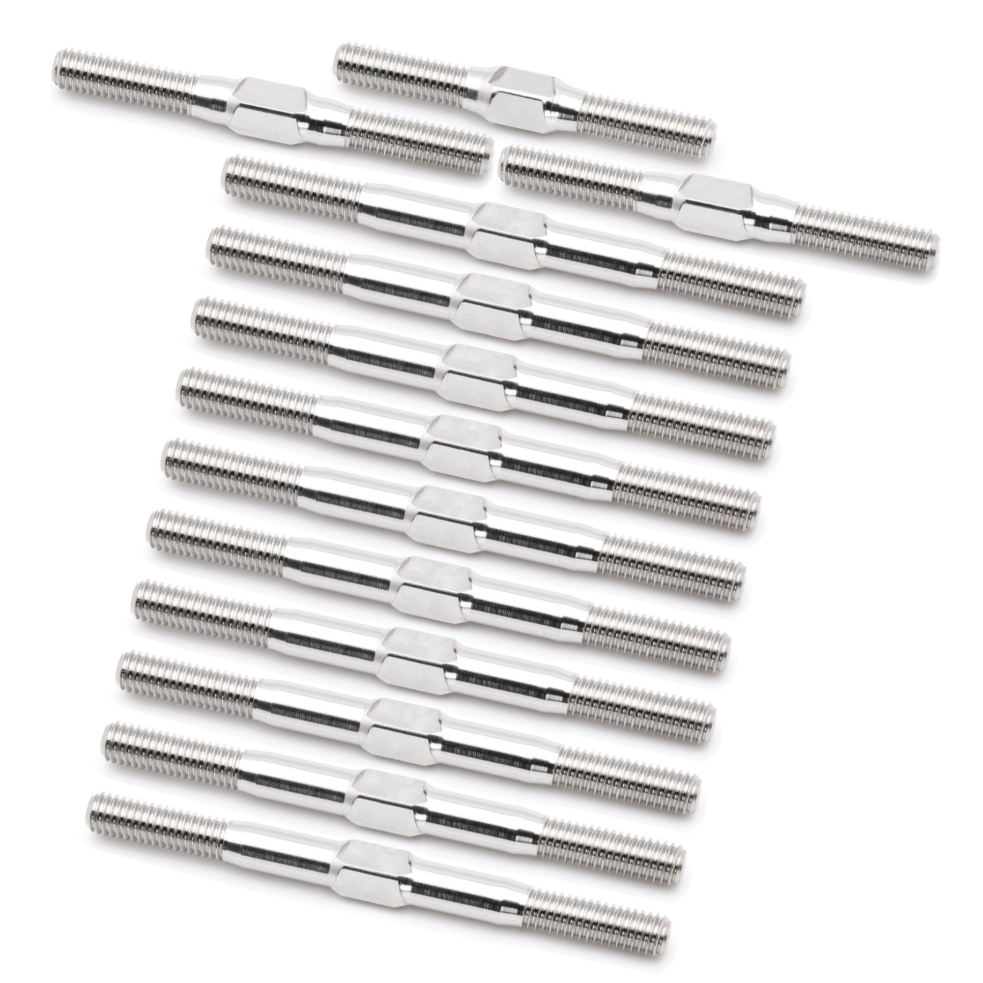 1up Racing Pro Duty Titanium Turnbuckle Set - XRAY X4 '25 - Hillbilly Upper Links