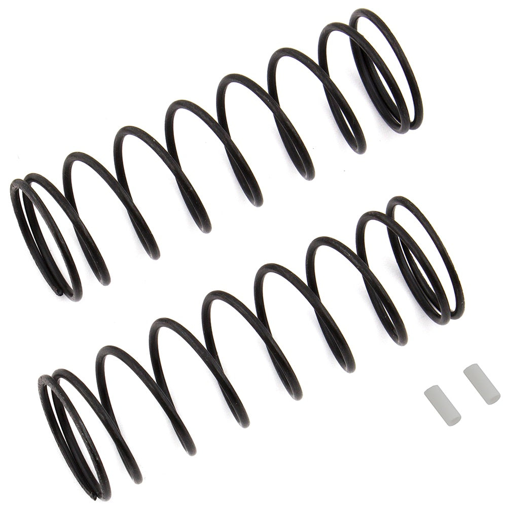 Team Associated Front Springs V2, White 5.10lb/in, L70, 9.25T, 1.6D