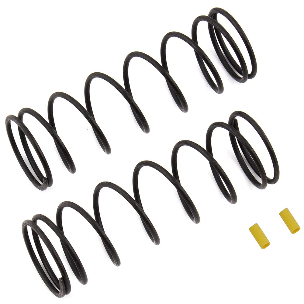 Team Associated Front Springs V2, yellow, 5.7 lb/in, L70, 8.5T, 1.6D