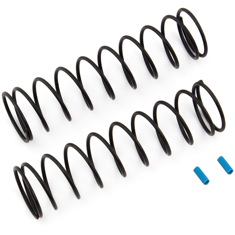 Team Associated Rear Springs, V2, blue, 4.3 lb/in, L86, 10.5T, 1.6D