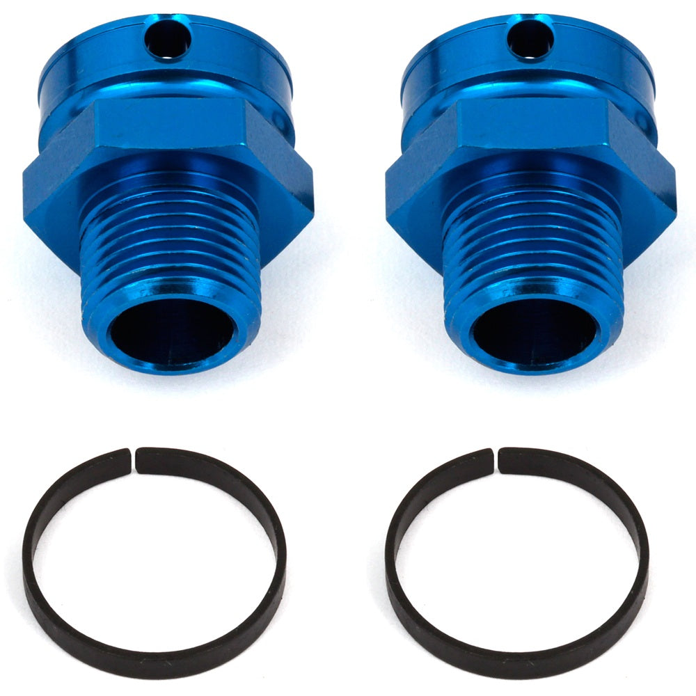 Team Associated RC8T3 FT 17mm Wheel Hexes, 11.5 mm offset